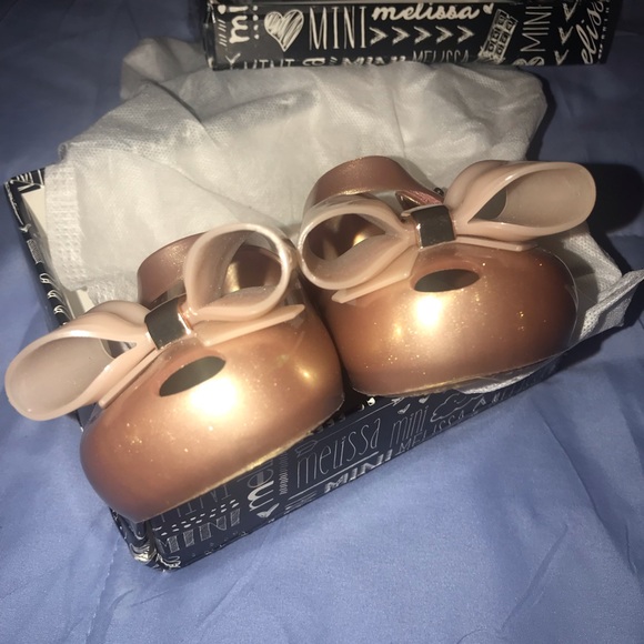 WHAT A DEAL...!!ONLY worn once.Mini Melissa Shoes - Picture 7 of 8